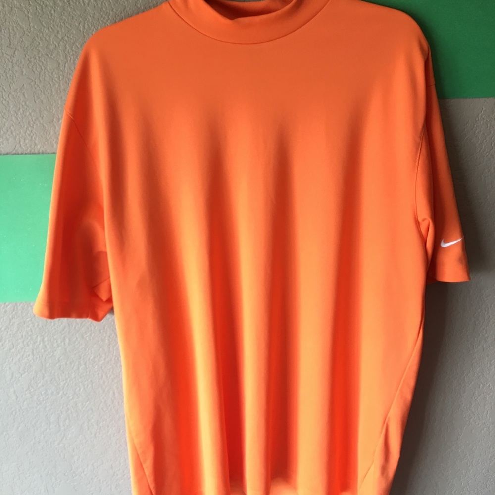 Tiger Woods Mock Turtleneck Sponsored by Nike